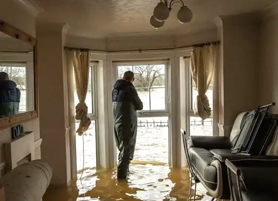 water damage restoration service Harristown